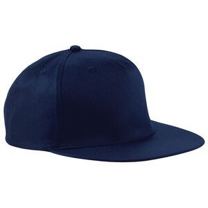 Beechfield Unisex 5 Panel Retro Rapper Cap / French Navy